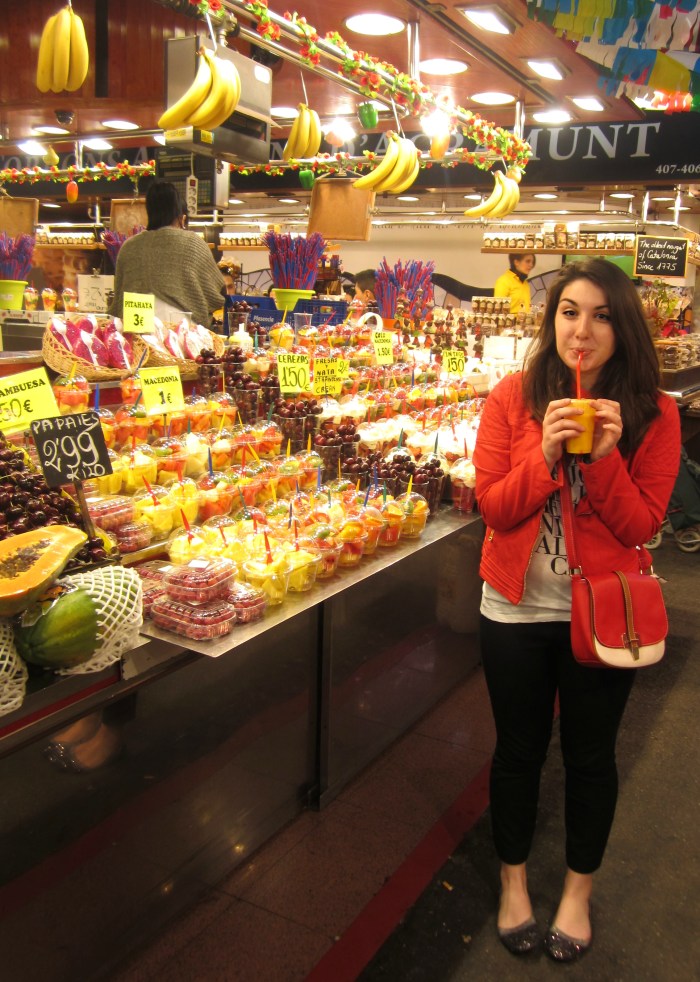 Homemade mango/coconut juice!