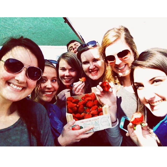 Fresones: extra large fresas, strawberries!