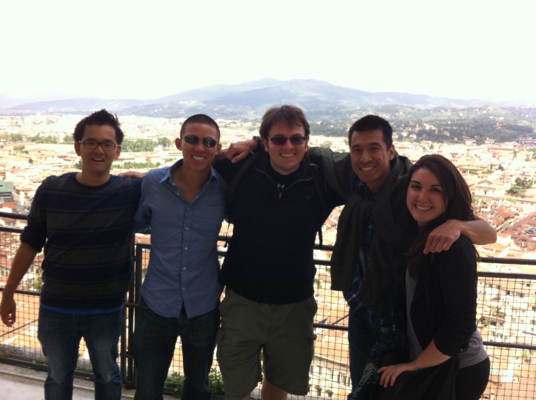 New friends from California in Florence!