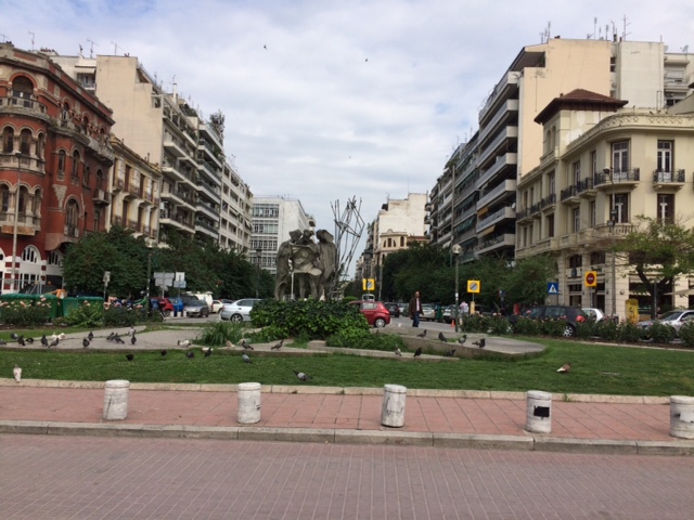 A view of Thessaloniki