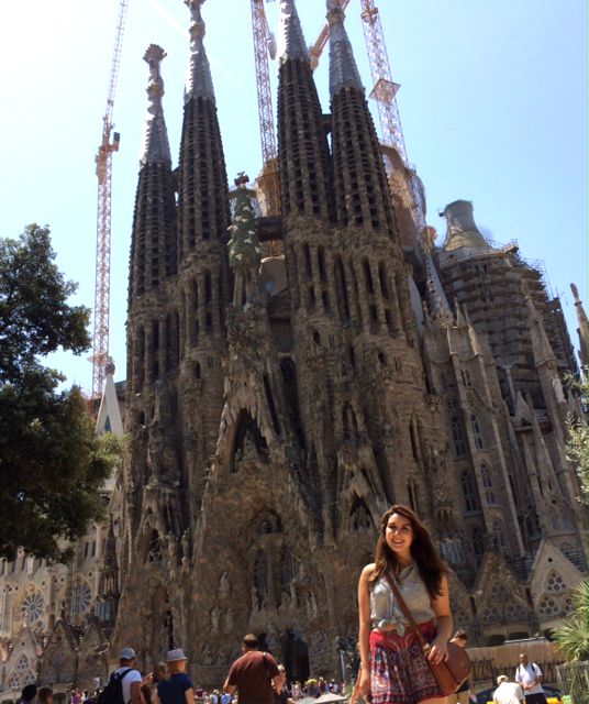 Did you even go to Barcelona if you did not get a picture of the Sagrada Familia?